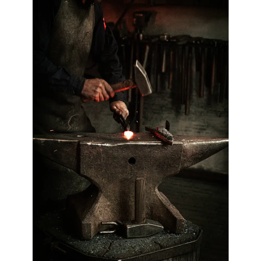 Hand Forged Iron Candelabra