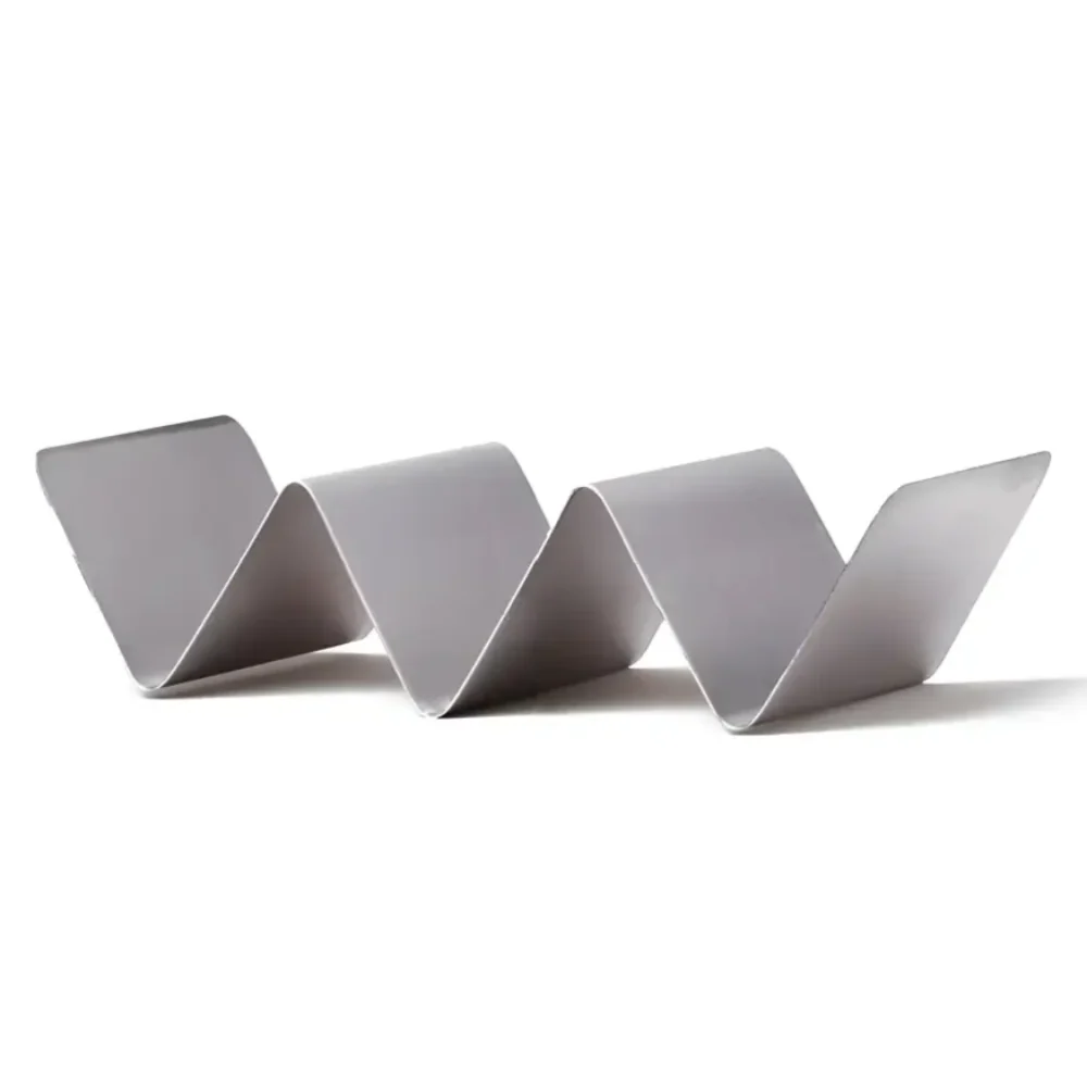 Stainless Steel Taco Rack on a white background.