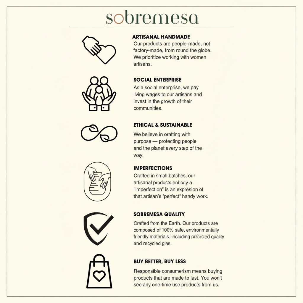 Handmade eco-friendly cooking apron with stripes and straps