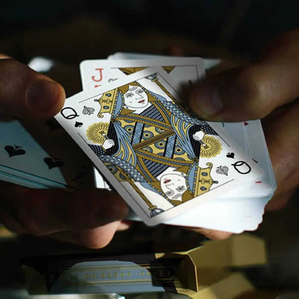 Full Color Std. Playing Cards – Standard Deck in a person's hands