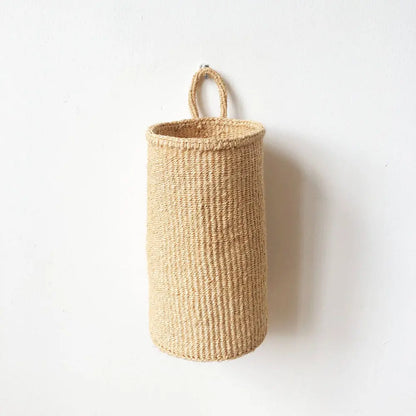 Handmade Hanging Sisal Basket
