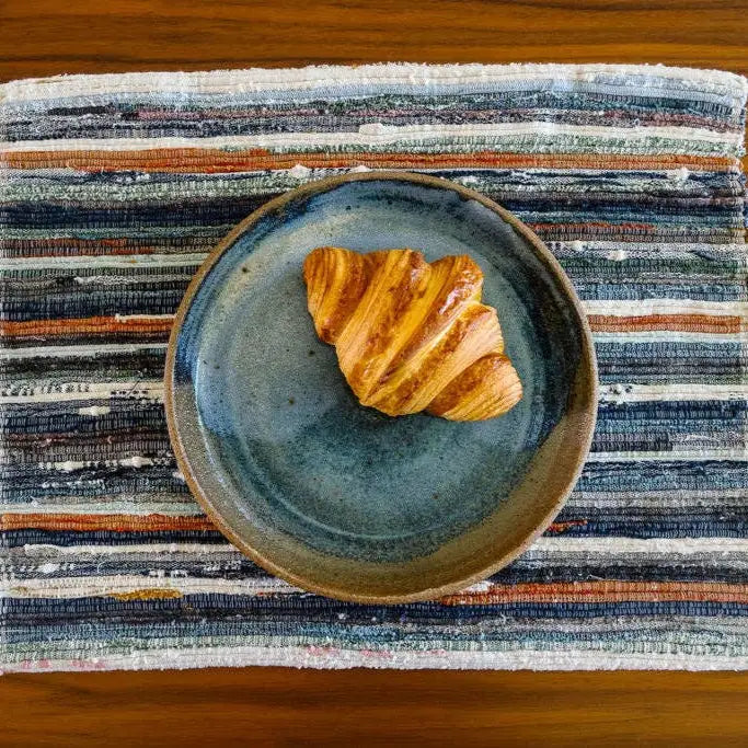 Adesé Handwoven Upcycled Fabric Placemat