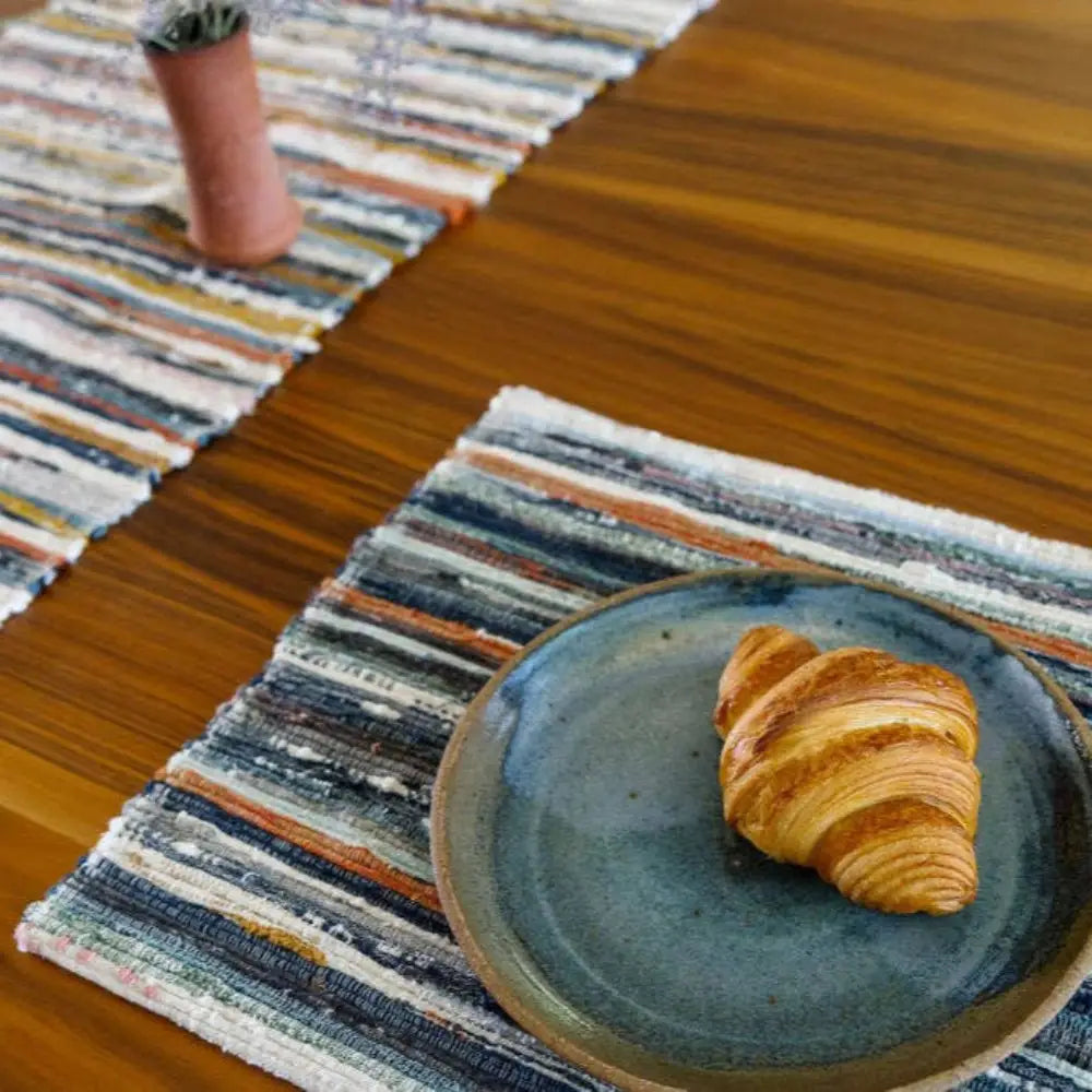 Adesé Handwoven Upcycled Fabric Placemat