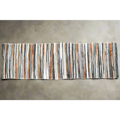Adesé Handwoven Upcycled Fabric Table Runner