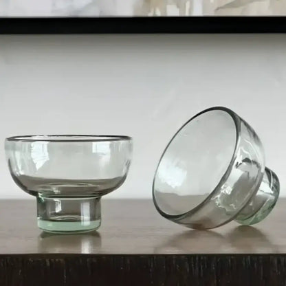 Margarita / Mezcal Tasting Glasses on a wooden table