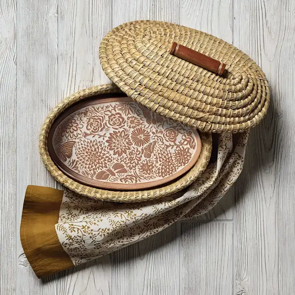 Handmade Bread Warming Basket - Handmade Basket