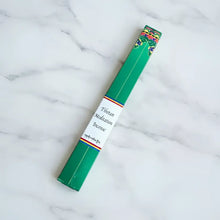Green rectangular box of pure natural tibetan meditation incense by tibetan nuns from khachoe ghakyil ling with colorful patterns