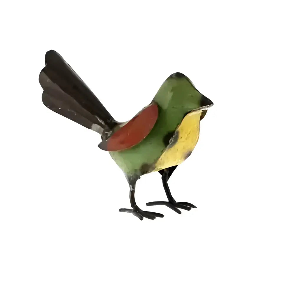 Reclaimed Metal Birds - Assorted Colors - Artisan Decor
