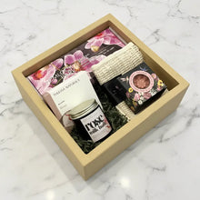 Handcrafted rose-scented milk bath in jar from Rose Retreat Nest set