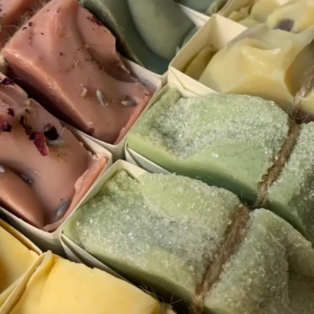Rosemary Lemongrass Soap | Organic | Handmade | Wrapped