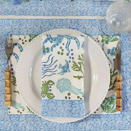 Sea Life Placemat - Set of 4 - Placemat