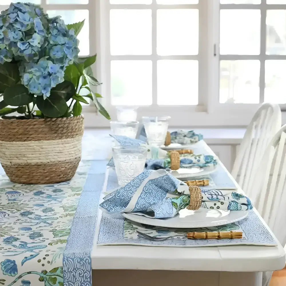 Sea Life Table Runner 14’’ x 92’’ - Table Runners