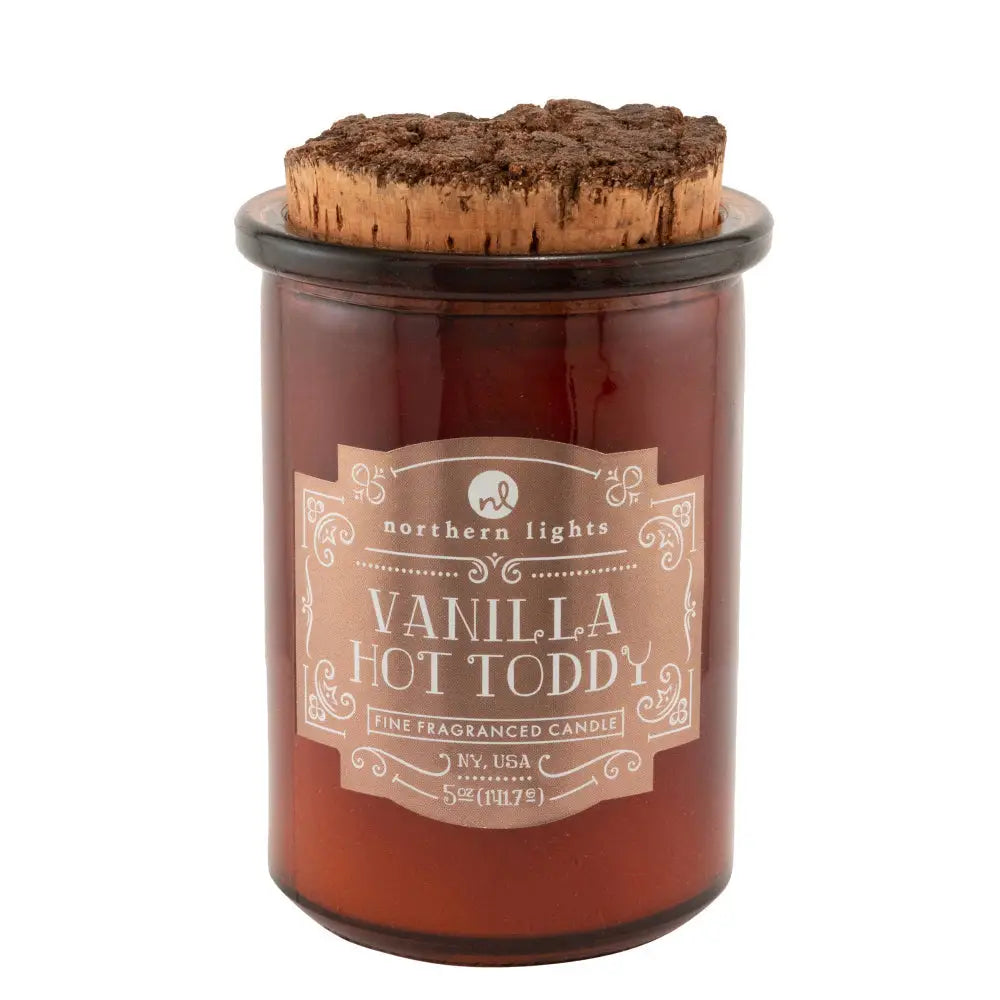 Scented glass jar candle from Seasonal Spirit Candles inspired by favorite holiday cocktails for a festive mood