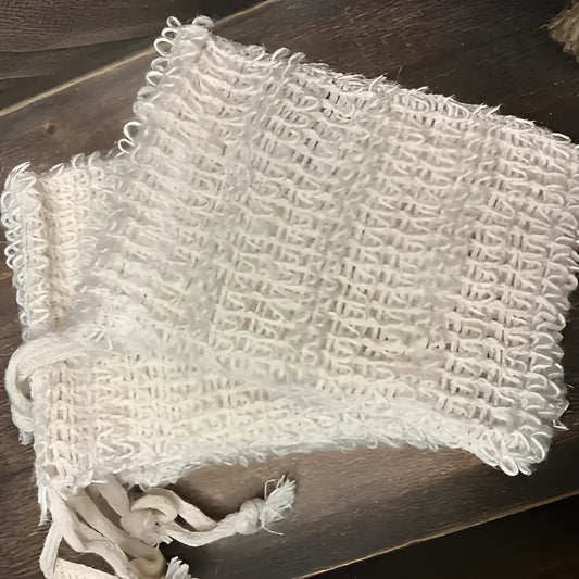 Sisal soap bag made of sustainable sisal, a 100% natural fiber.