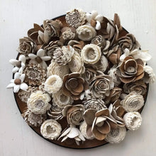 Sola Wood Flower Assortment - Set of 50 - Artisan Decor