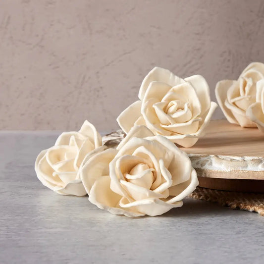 Sola Wood Flower - Thelma™ - Set of 12 - 2.5 Inches - Artisan Decor