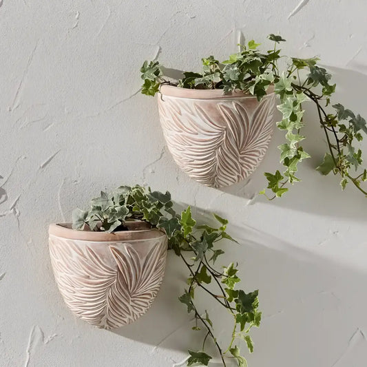 Terra Cotta Wall Planter - Artisan Decor