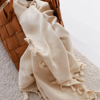 Turkish Cotton Bed Blanket - Bed Blanket