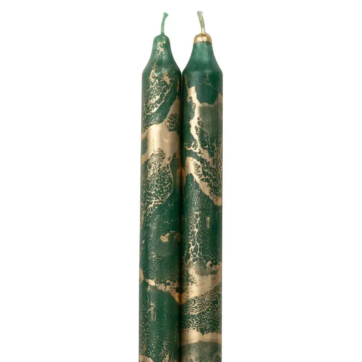 12’’ Decorative Taper Candles 2pk without packaging with white background