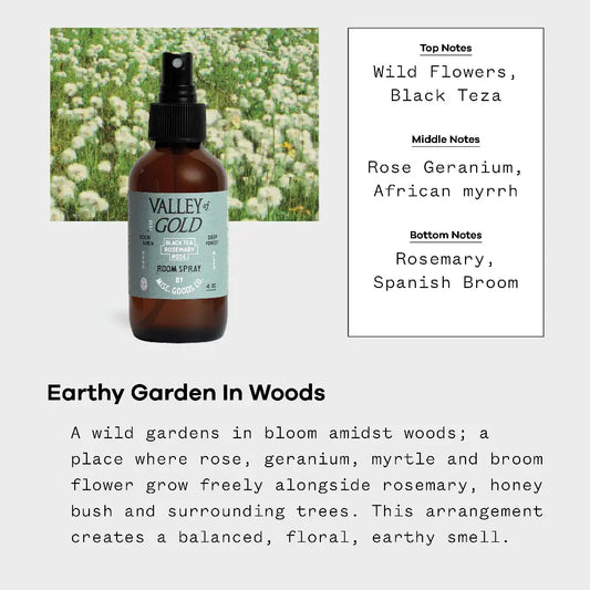 Valley of Gold Room Spray – fact sheet