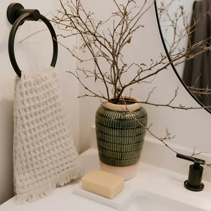 Waffle Soft Turkish Cotton Bath Towel - Bath Towel